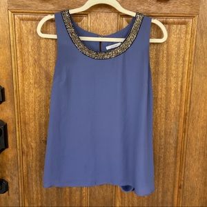 41 Hawthorn | Dressy blue/purple top, size medium